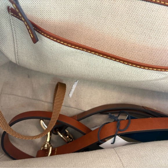 Dooney & Bourke Pebble Grain Large Barlow Bag - Sky Blue - Picture 9 of 12